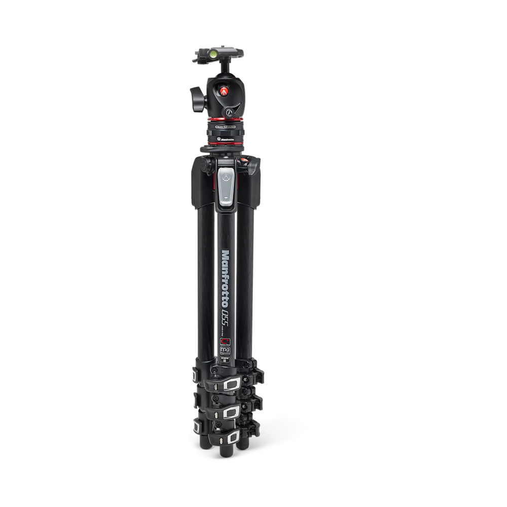 Manfrotto 055 Carbon Fiber 4-Section Tripod Kit - view 4
