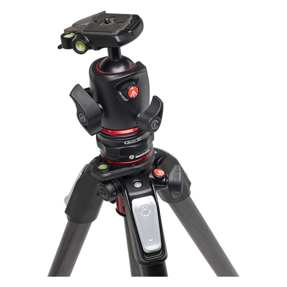 Manfrotto 055 Carbon Fiber 4-Section Tripod Kit - view 6