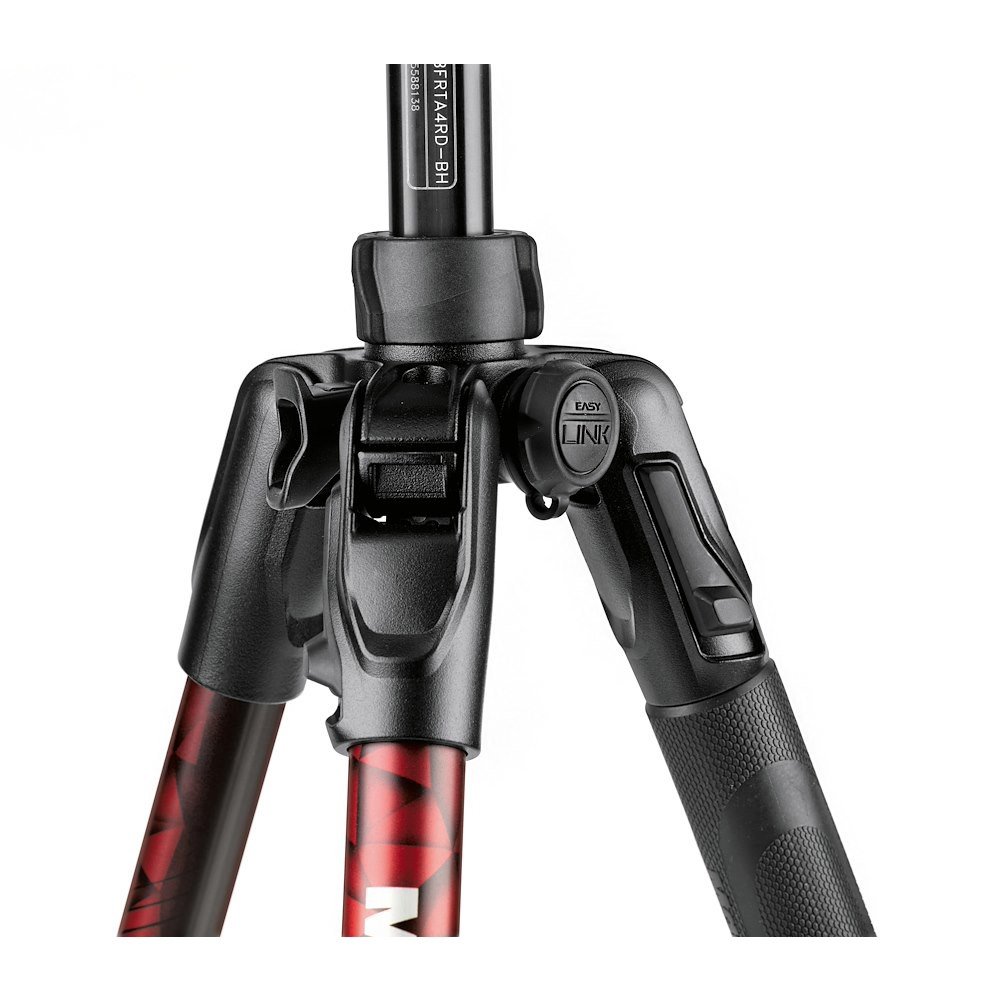 Manfrotto Befree Advanced Aluminum Travel Tripod twist red, ball head - view 3