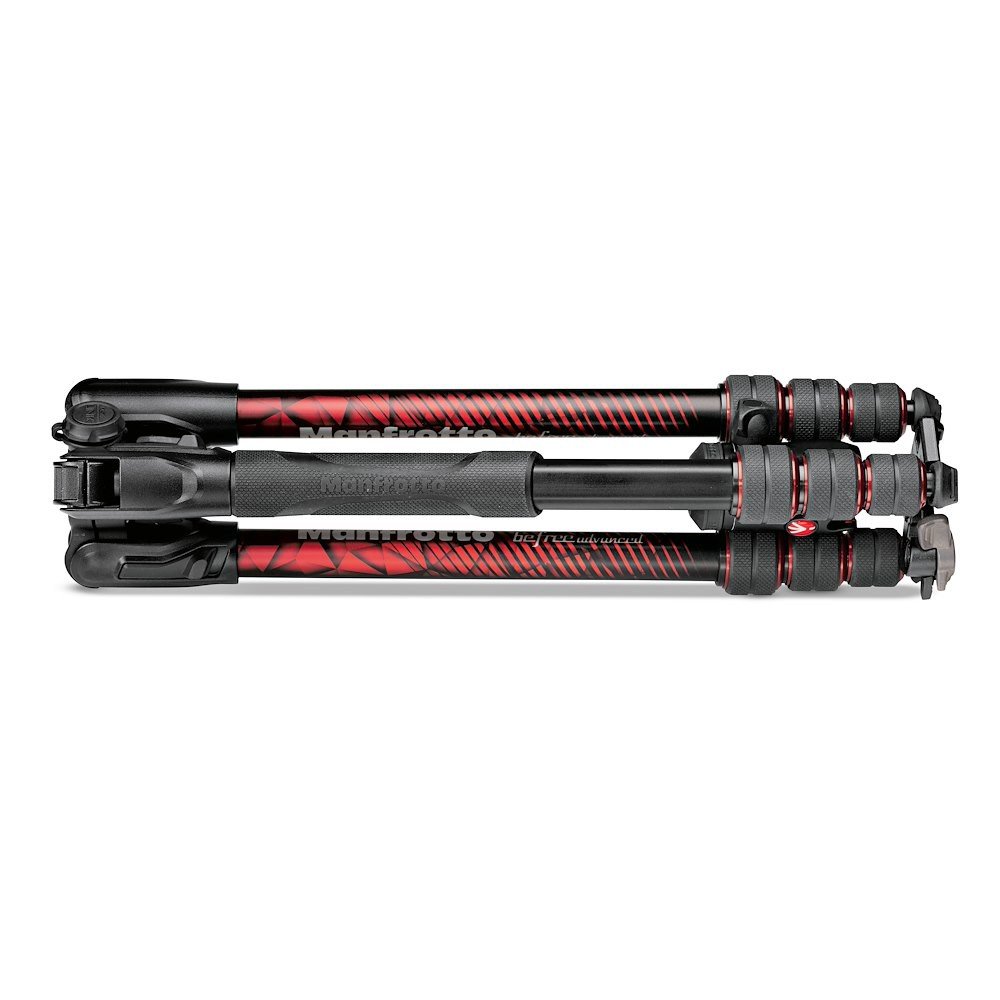 Manfrotto Befree Advanced Aluminum Travel Tripod twist red, ball head - view 4