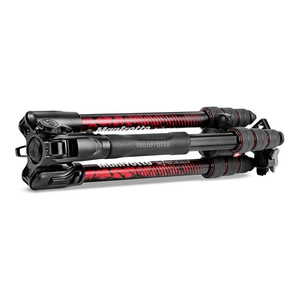 Manfrotto Befree Advanced Aluminum Travel Tripod twist red, ball head - view 6