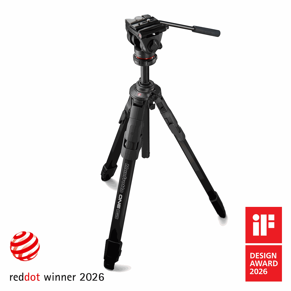 Manfrotto ONE Hybrid Tripod with 500X Fluid Head