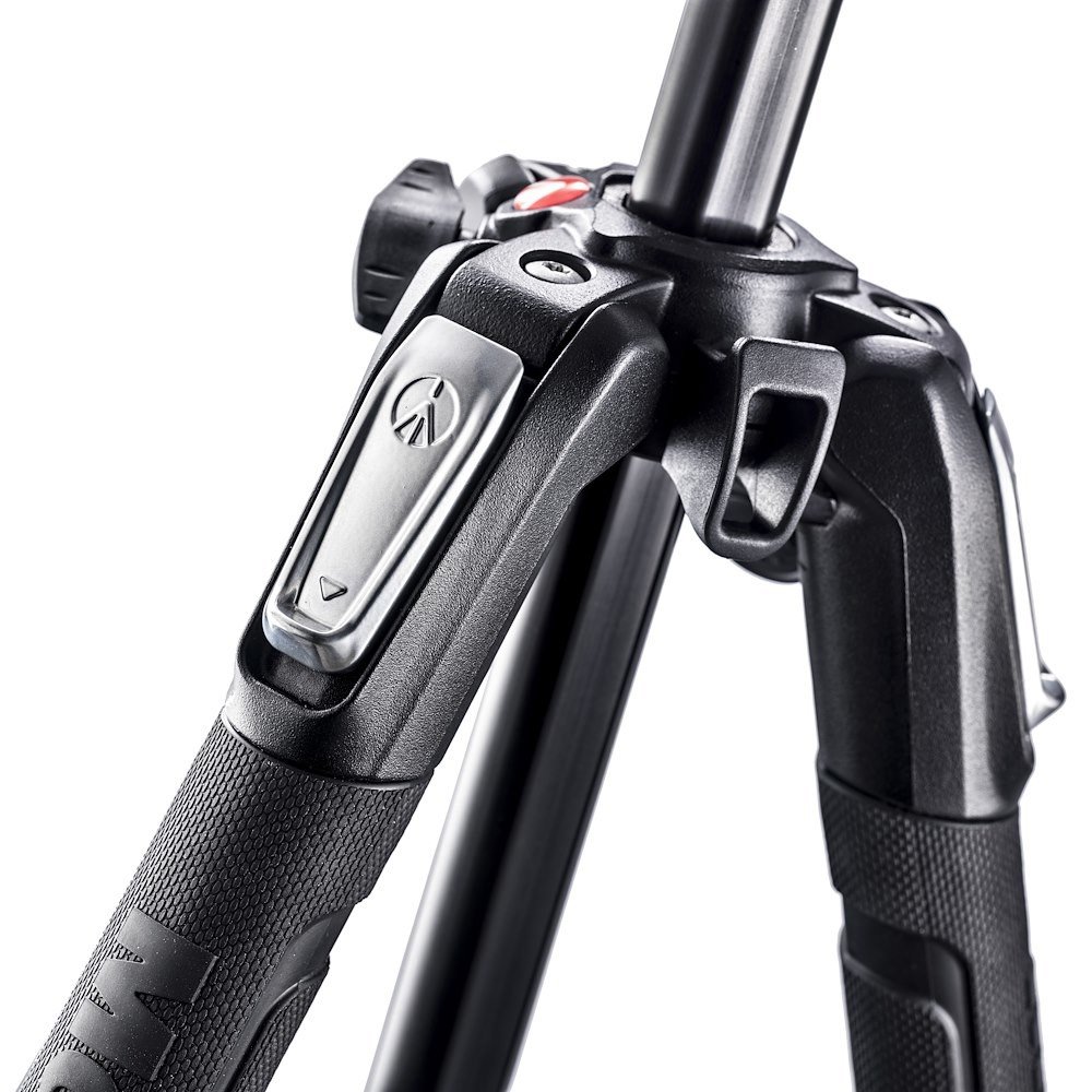 Manfrotto 190X Aluminum 3-section camera tripod - view 2