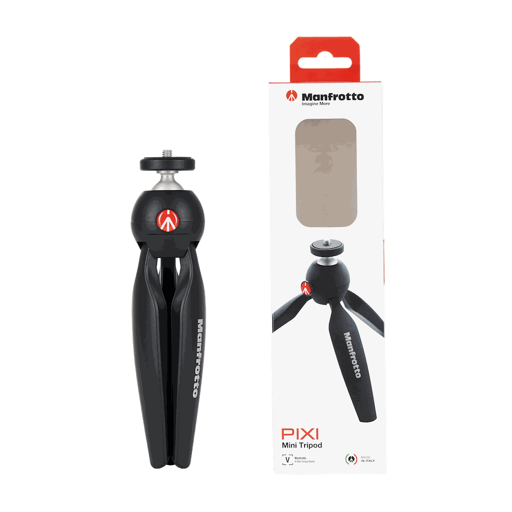 Manfrotto PIXI Mini Tripod, black - view 6