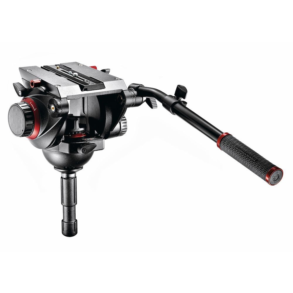Manfrotto 509HD Fluid Video Head Fast Twin Leg Tripod System - view 6