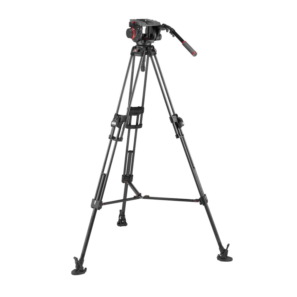 Manfrotto 509HD Fluid Video Head Fast Twin Leg Tripod System