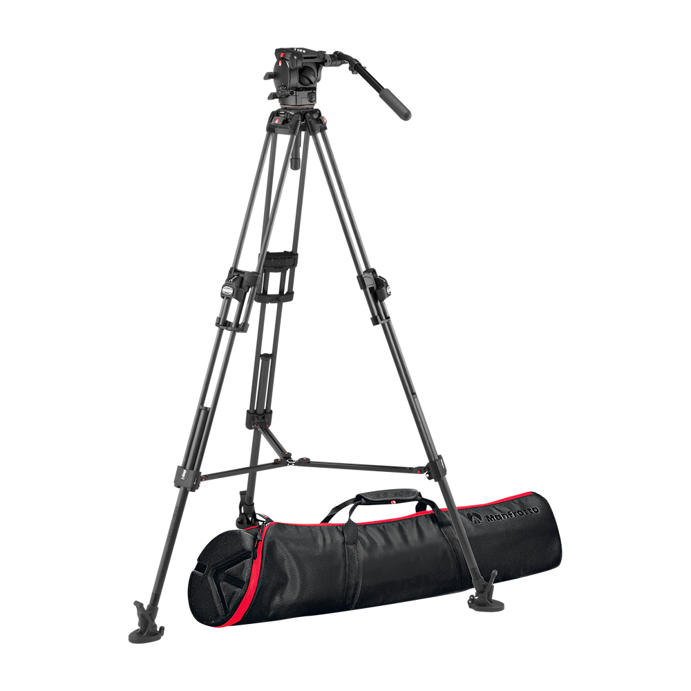 Manfrotto 526 Fluid Video Head Fast Twin Leg Tripod System - view 5