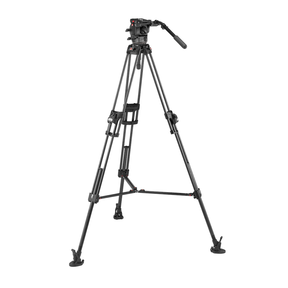 Manfrotto 526 Fluid Video Head Fast Twin Leg Tripod System