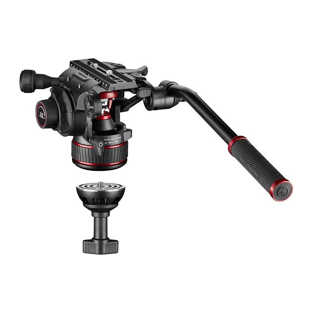 Manfrotto Nitrotech 608 Fluid Video Head Tripod System - view 2