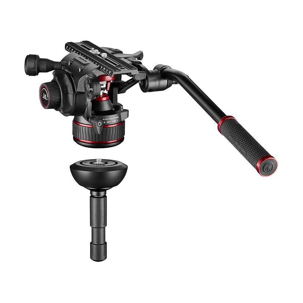 Manfrotto Nitrotech 612 Fluid Video Head Tripod System - view 2