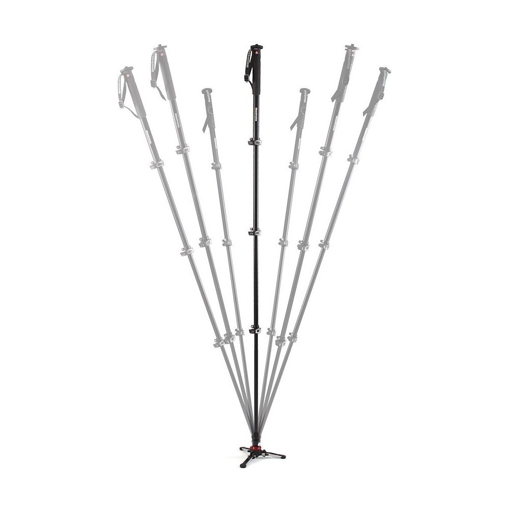 Manfrotto XPRO Monopod+ Four-Section Aluminum Monopod - view 3