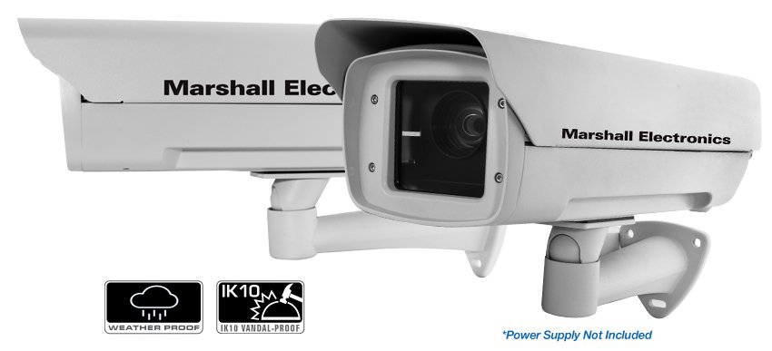 Marshall Electronics CV-H20-HFL Extended Weatherproof Camera Housing with Fan and Heater