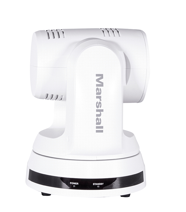 Marshall CV730-NDIW 30x UHD60 NDI PTZ Camera (White) - view 3