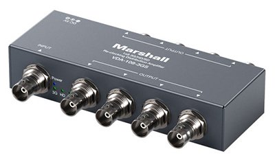 Marshall Electronics VDA-108-3GS 1x8 3G/HD/SD-SDI Reclocking Distribution Amplifier
