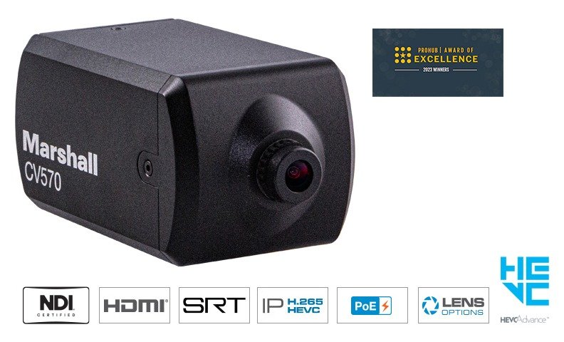 Marshall Electronics CV570 Miniature POV Camera - view 2