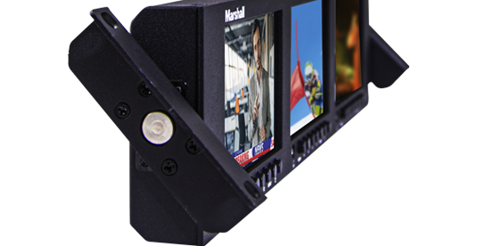 Marshall Electronics ML-503 Triple 5 Inch Rackmount Monitor, HDMI and 3G-SDI - view 3