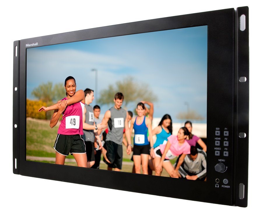 Marshall Electronics V-LCD173HR 17.3 Inch Professional LCD Rack/Desktop Monitor - view 5