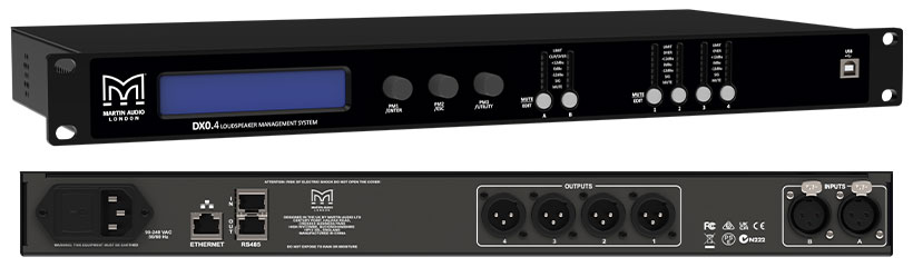 DX0.4 2-In 4-Out Network System Controller