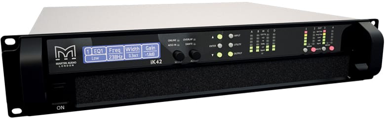 Martin Audio iKON iK42 4-Channel Power Amplifier (Dante)