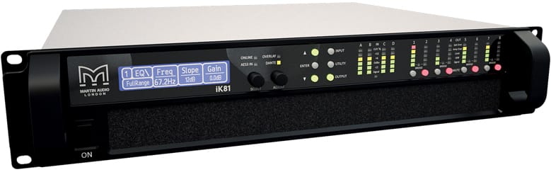Martin Audio iKON iK81 8-Channel Power Amplifier (Dante)