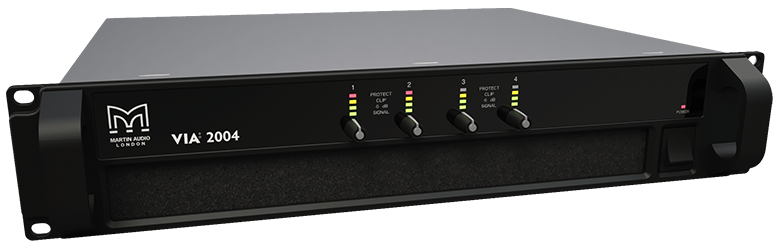 Martin Audio VIA2004 4-Channel Power Amplifier