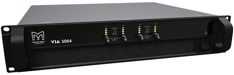 Martin Audio VIA5004 4-Channel Power Amplifier