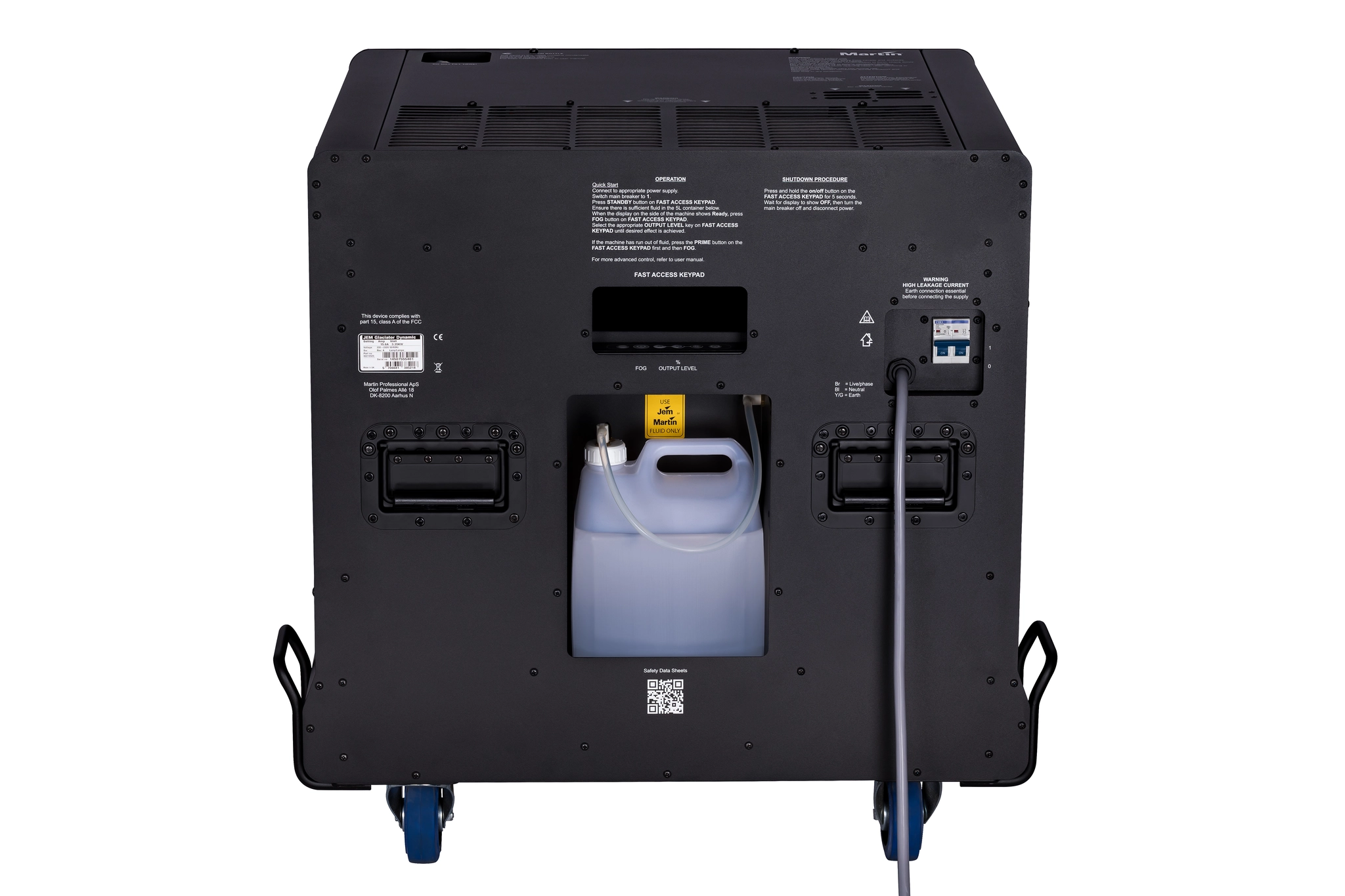 Martin JEM Glaciator Dynamic Low Fog Machine - view 3