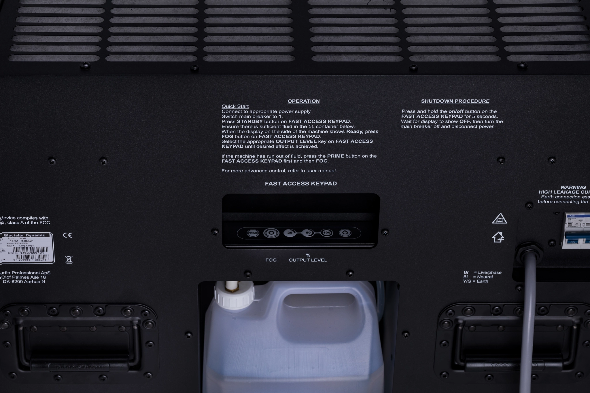 Martin JEM Glaciator Dynamic Low Fog Machine - view 4