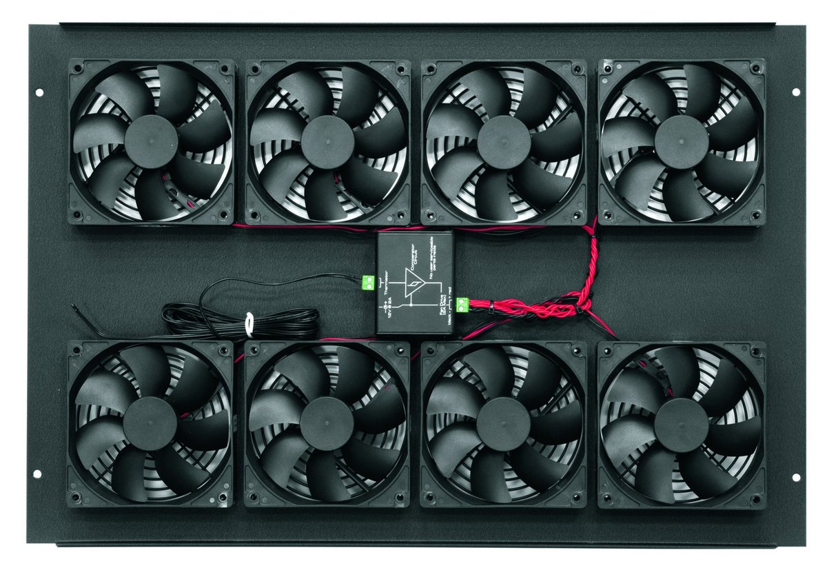 Middle Atlantic BGR Series Fan Top Options - view 3