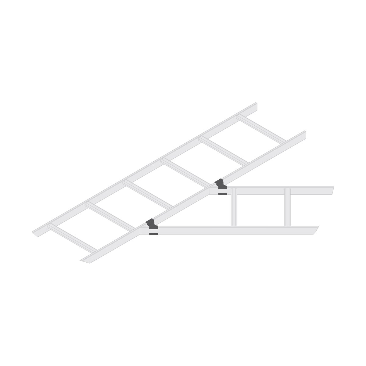 Middle Atlantic Cable Ladder Horizontal Splice Kit