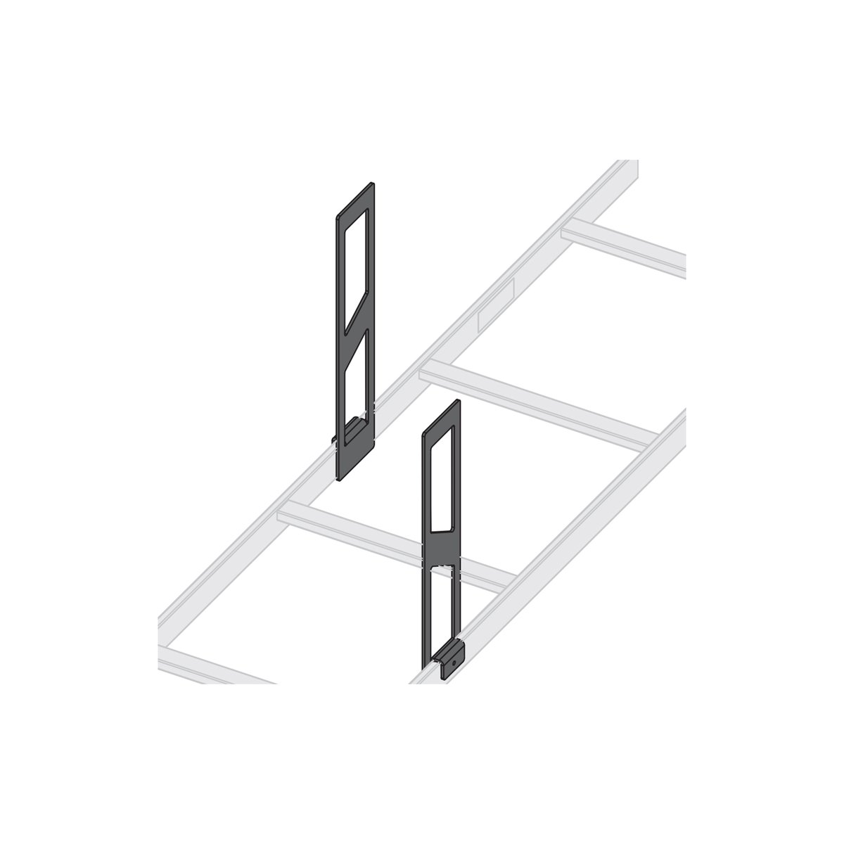 Middle Atlantic Cable Ladder Wall Support Bracket
