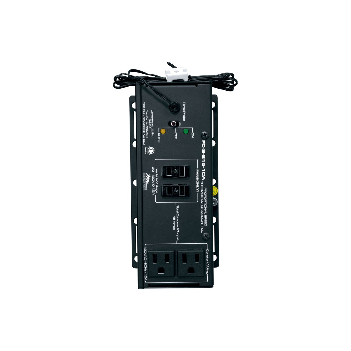Middle Atlantic FC Series Thermostatic Fan Controller