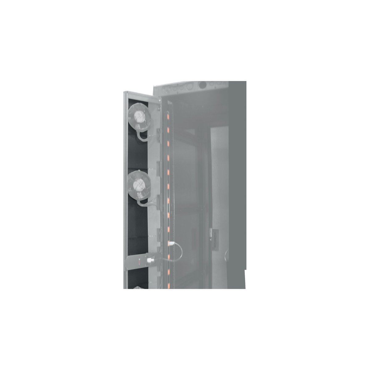 Middle Atlantic High CFM Split Rear Door 1/2RU Fan Panel product image