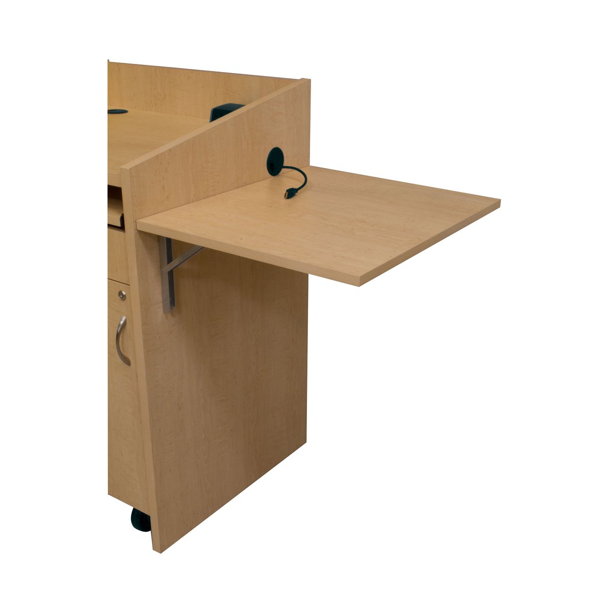 Middle Atlantic L2 Lectern Flip-Up Side Shelf