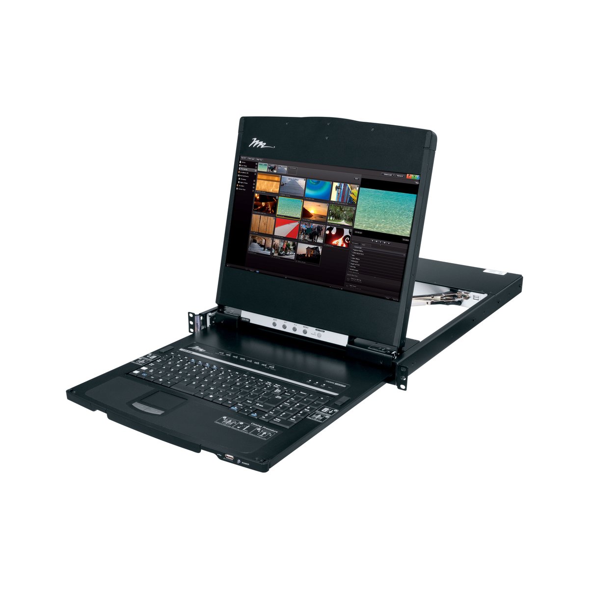 Middle Atlantic High Definition LCD Rackmount Console - view 2