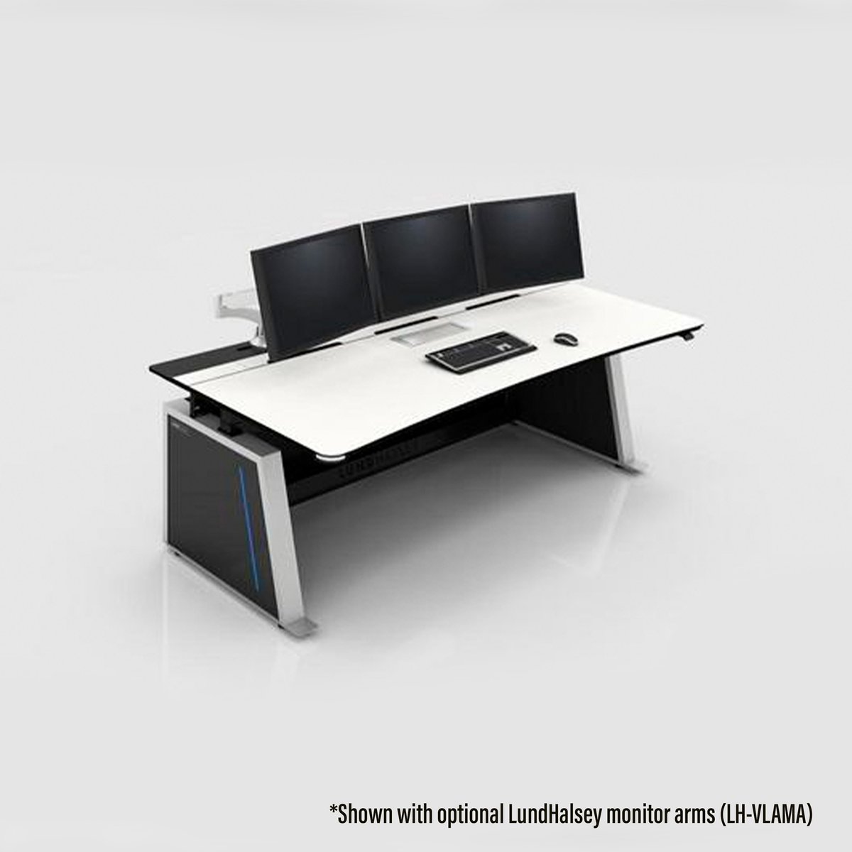 Middle Atlantic LundHalsey Visionline 24/7 Command & Control Console - view 2
