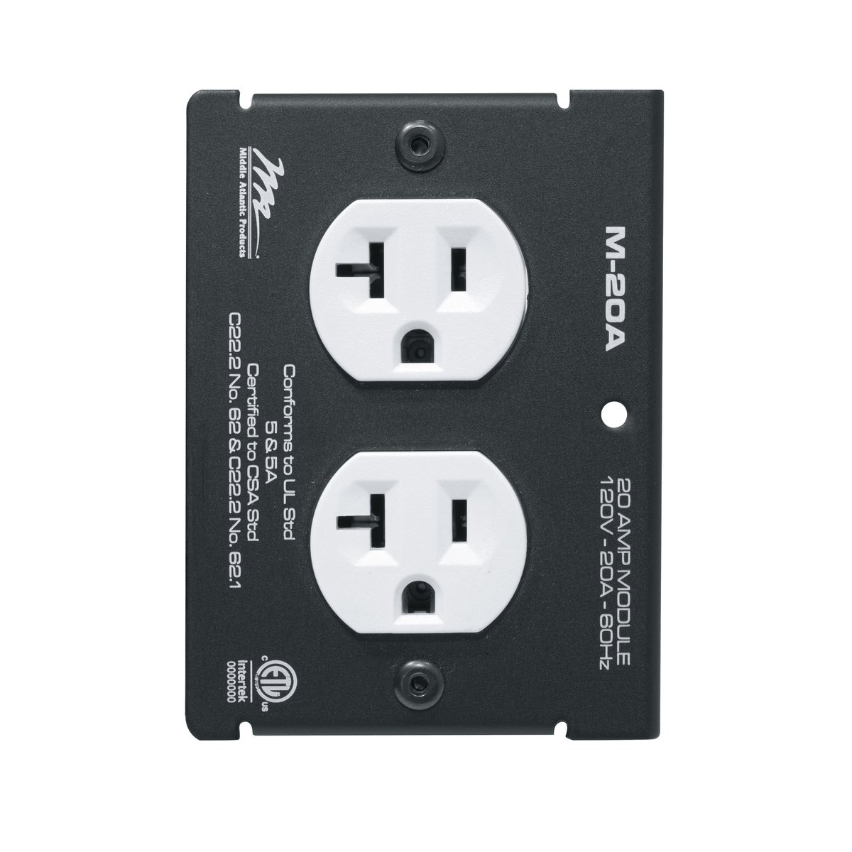 Middle Atlantic MPR Series Modular Power Raceway System - Always On Modules - view 3