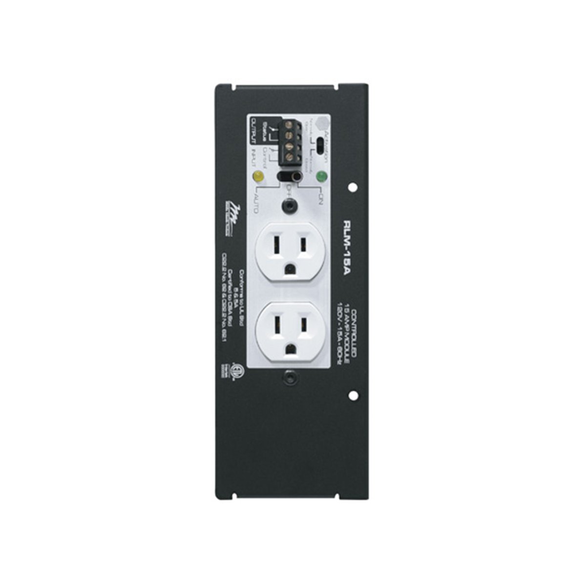 Middle Atlantic MPR Series Modular Power Raceway System - Controlled Module