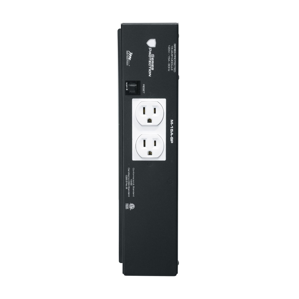 Middle Atlantic MPR Series Modular Power Raceway System - Series Protected Module