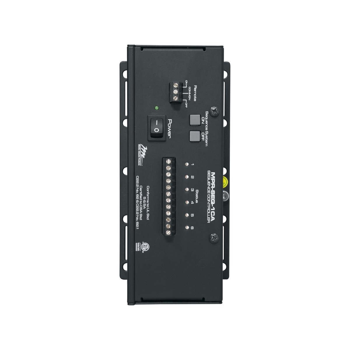 Middle Atlantic MPR Series Modular Power Raceway System - Standalone Sequencing Controller
