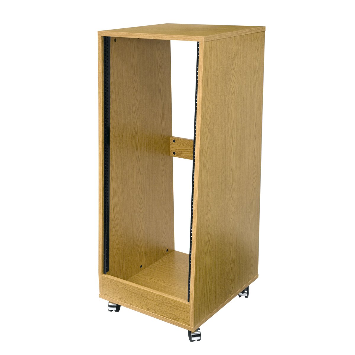 Middle Atlantic OSR Series Sloped Oak Rolling Rack - view 2