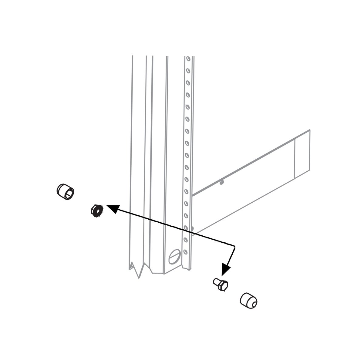 Middle Atlantic Rack Ganging Hardware