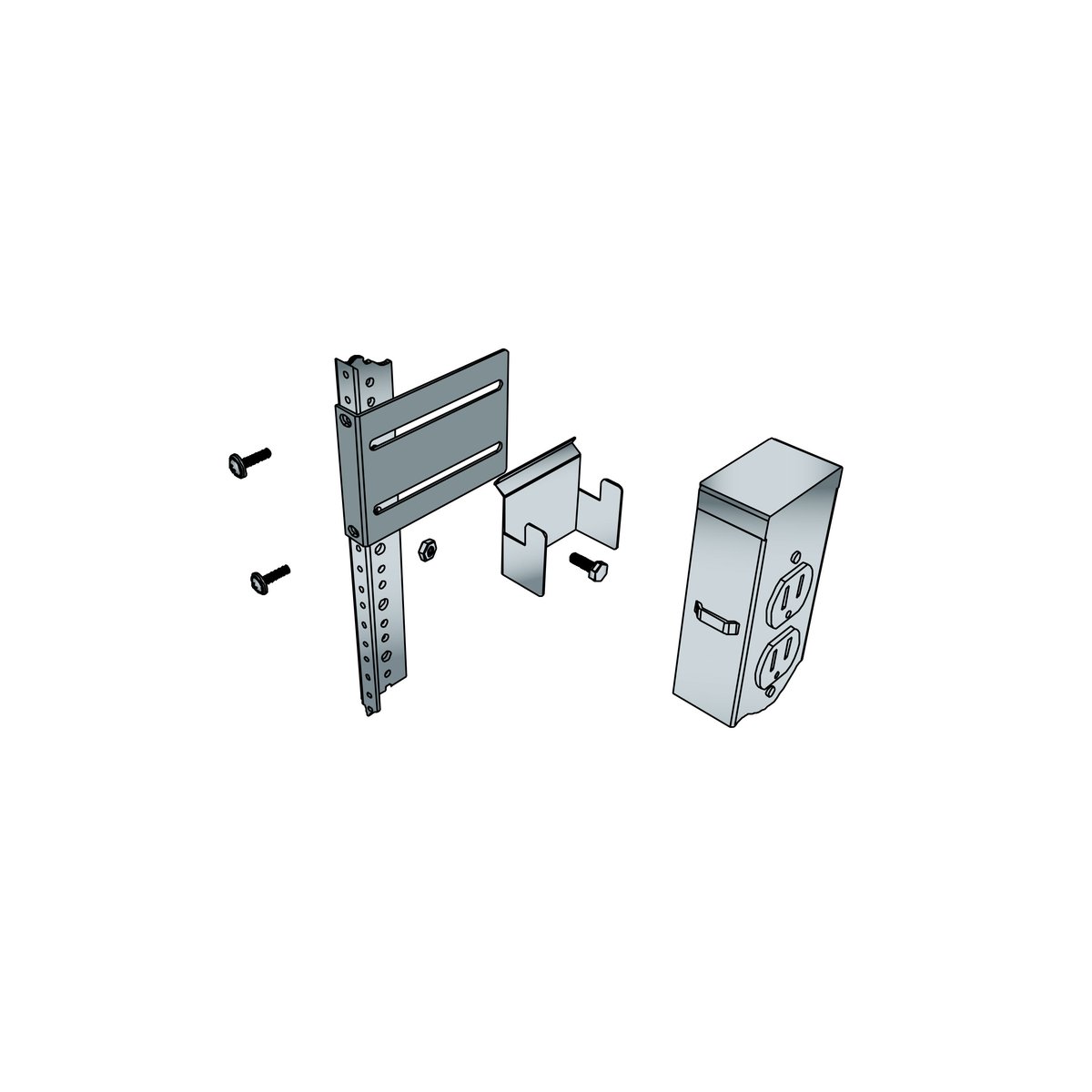 Middle Atlantic Slim 5 AXS Power Bracket