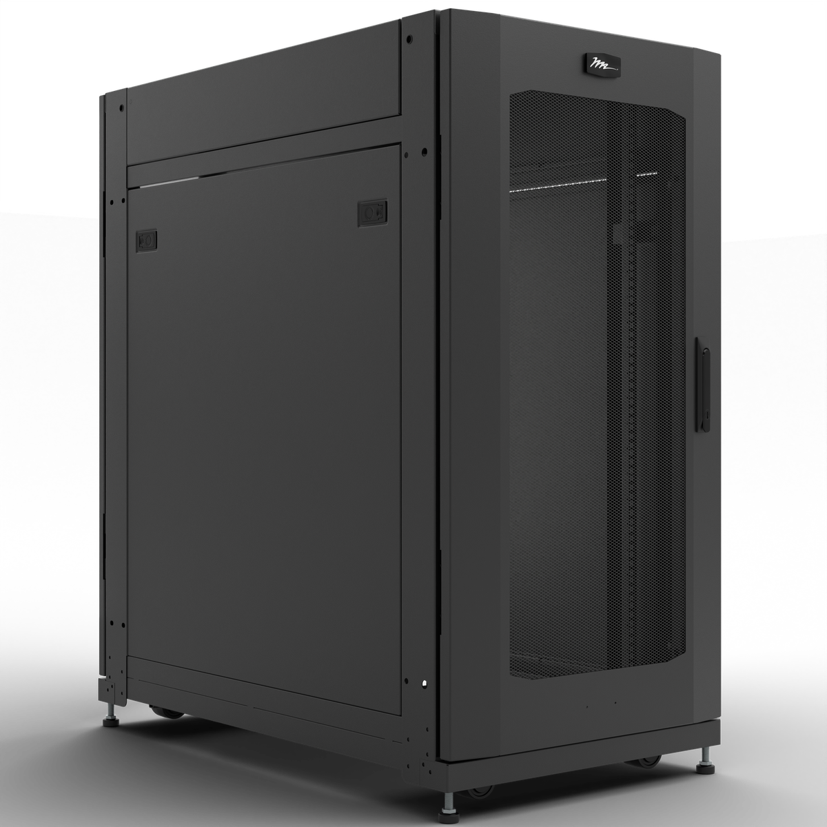Middle Atlantic SNE Series 24 and 30 Inch Wide Security Network Rack - view 2