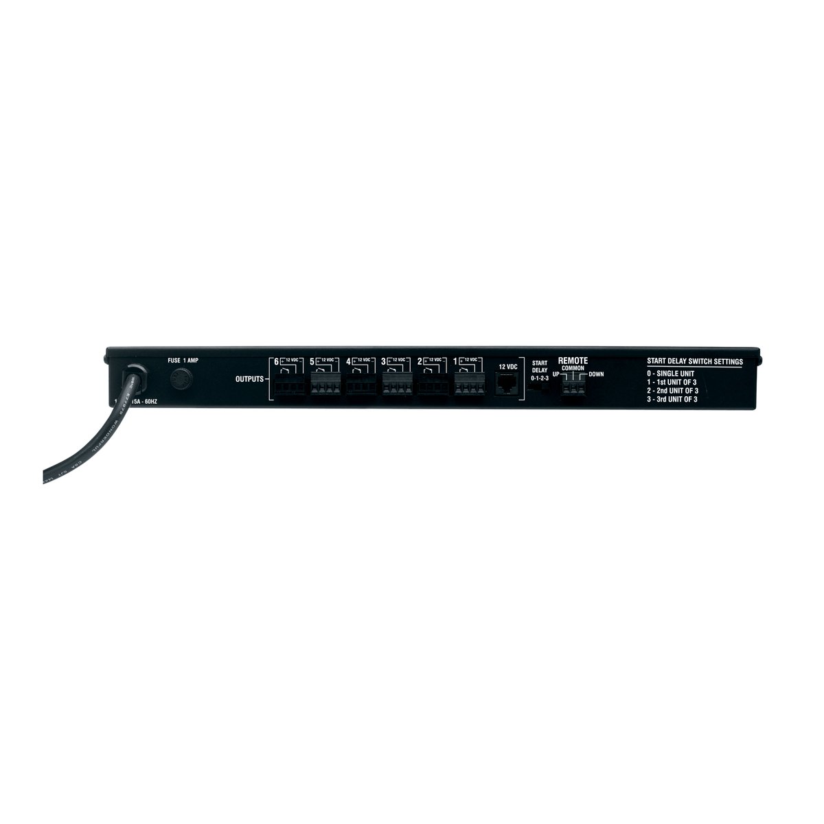 Middle Atlantic USC Series, Universal Sequencing Controller - view 2