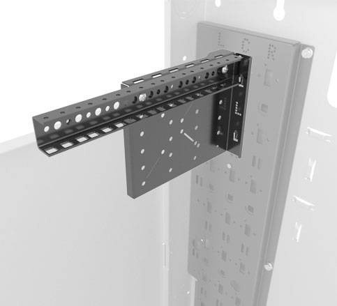 Middle Atlantic VWM Series Rackrail with Adjustable Mounting Bracket Kit