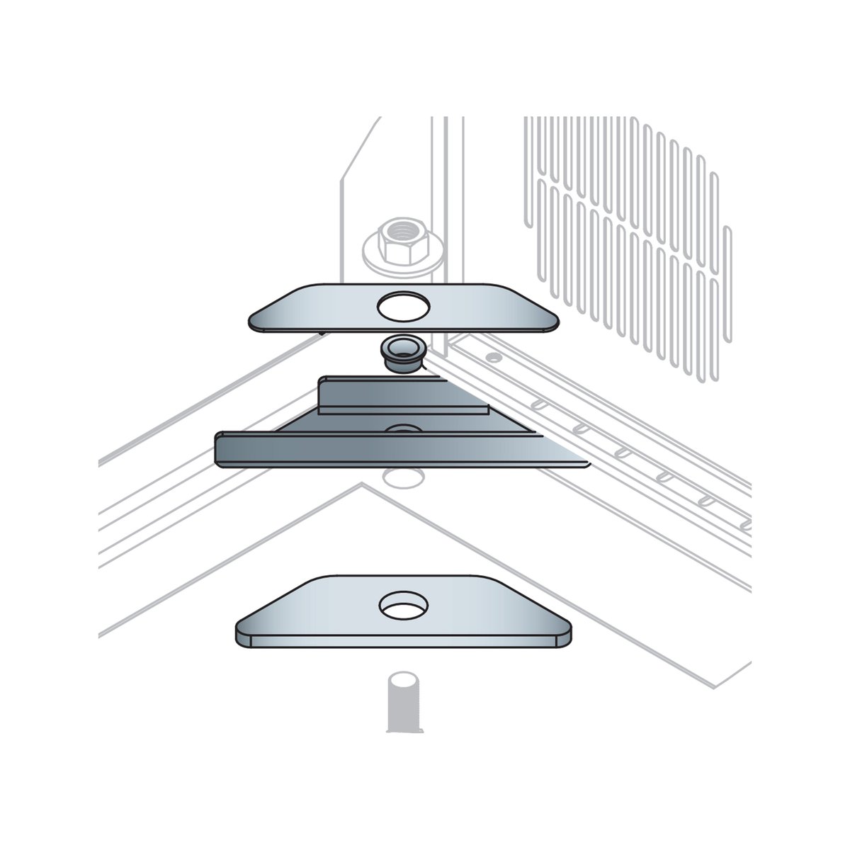 Middle Atlantic Z4 Series Seismic Brackets