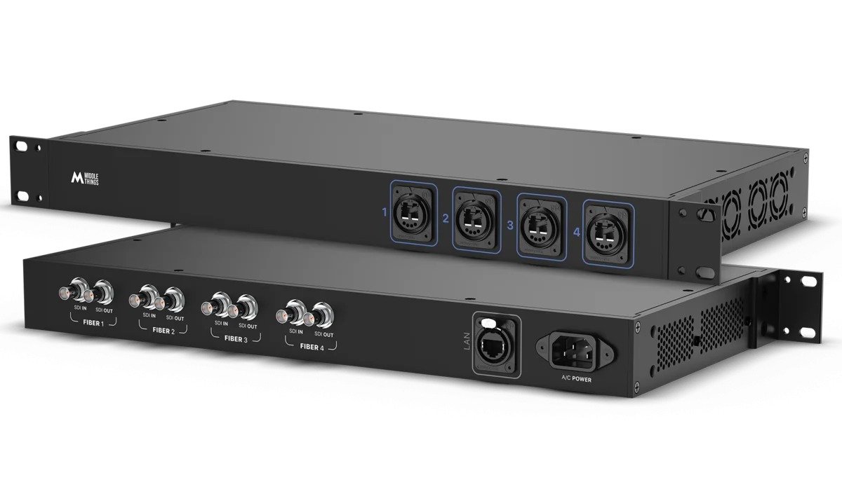 Middle Things Fiber Dispatch 4 PTZ 12G 4-channel Dispatch Unit