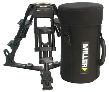 Miller 455 2-Stage Baby 100mm Alloy Tripod