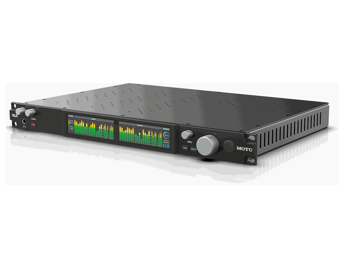 MOTU 16A 32x34 Thunderbolt/USB4 Audio Interface with AVB Networking